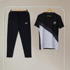 2 PCS MEN,S STITCHED JERSY PRINTED TRACK SUIT