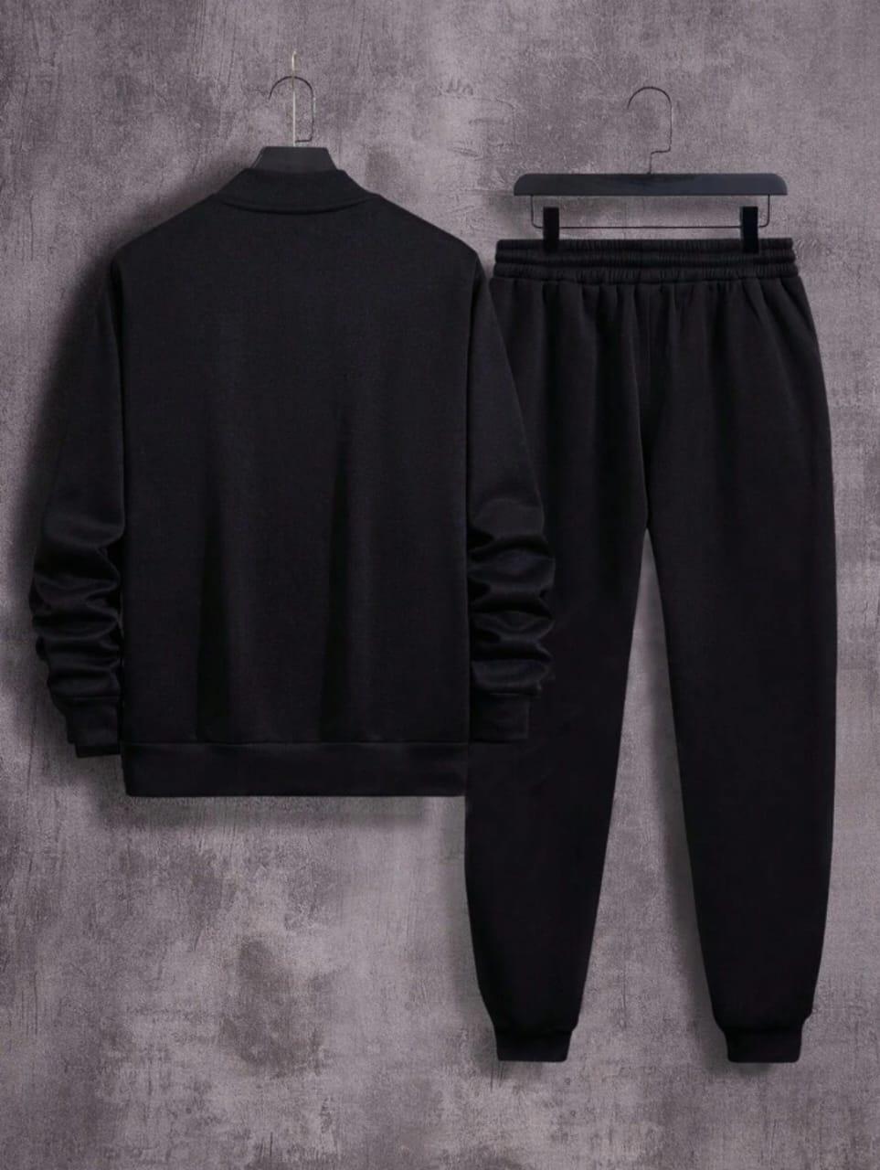 3 Pcs Sweat Shirt Track Suit For Men's Winter Collection